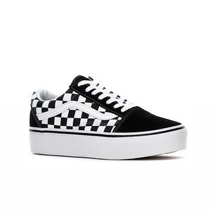 Old Skool Checkered Stackform Vans | WMNS | SIZE 7.5